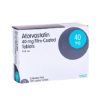 Atorvastatin 40mg film-coated tablets calendar pack of 28 cholesterol-lowering statin tablets by Teva